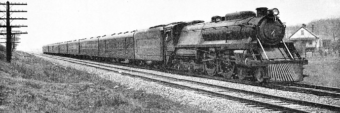 “ABRAHAM LINCOLN”, one of the new high-speed trains of the Baltimore and Ohio Railroad