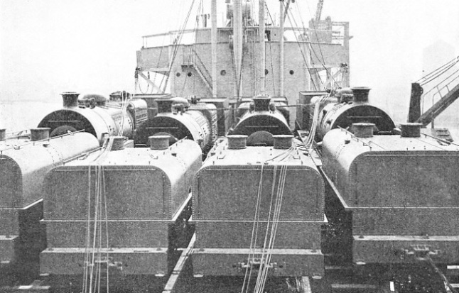 In 1929 ten “Beyer-Garratt” articulated engines were shipped from Birkenhead, Cheshire, to Rosario, Argentina