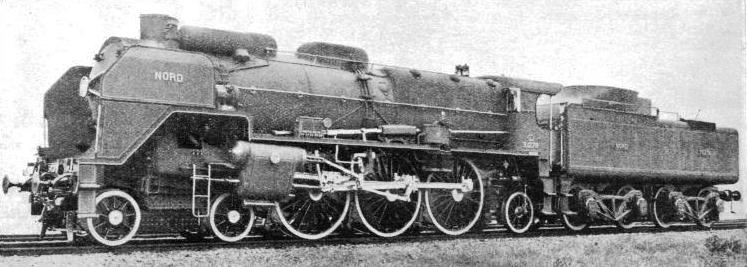 A Nord "Super-Pacific" four-cylinder compound locomotive