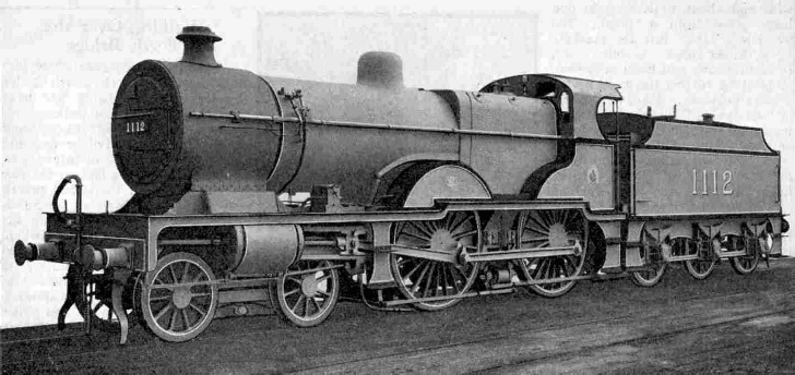 LMS 3-cylinder compound 4-4-0 locomotives, No. 1112