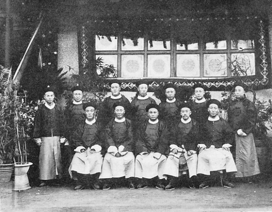 THE STAFF OF CHINESE OFFICIALS WHO BUILT THE PEKING-KALGAN RAILWAY