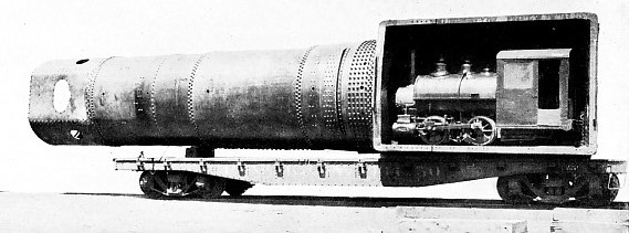 HUGE BOILER OF THE VIRGINIAN MALLET LOCOMOTIVE