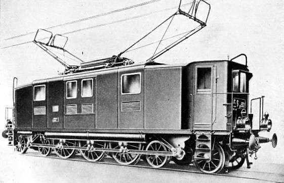 ELECTRIC LOCOMOTIVE of the Italian Stae Railways