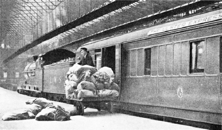 THE UP “ULSTER EXPRESS” at the end of the journey at Euston Station