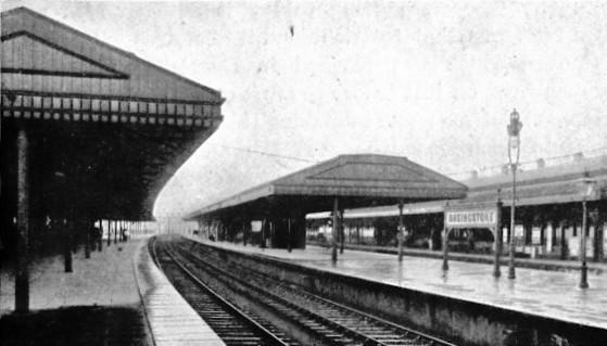 basingstoke station London & South Wsetern Railway