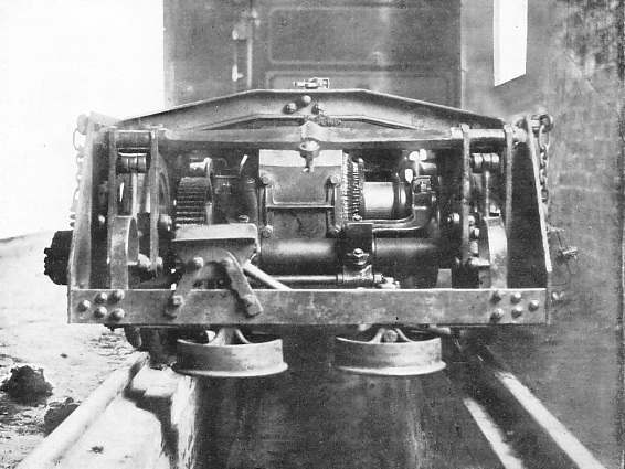UNDERNEATH VIEW OF THE FELL ENGINE