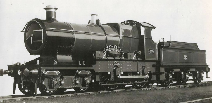 GWR No. 3440 City of Truro, for which a speed of 102½ mph was claimed, but not authenticated, in 1904