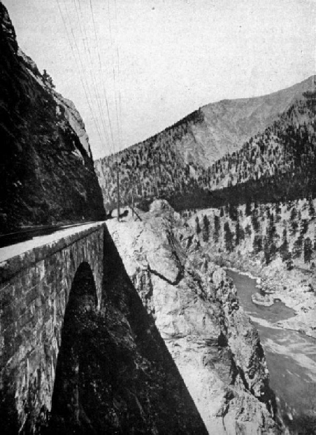 THE “JAWS OF DEATH” BRIDGE IN THE THOMPSON RIVER CANYON