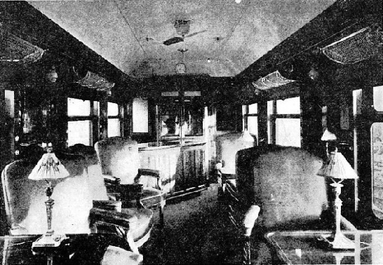 Buffet Car of the Continental Express, South Eastern & Chatham Railway