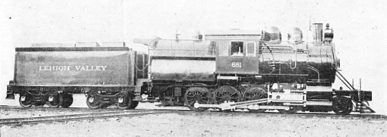 “CONSOLIDATION” LOCOMOTIVE, BUILT FOR THE LEHIGH VALLEY RAILROAD, 1898