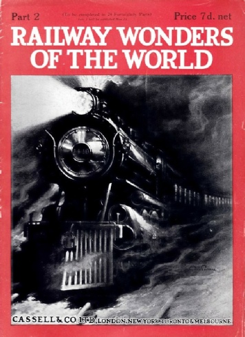Frederick Talbot's Railway Wonders of the World cover for part 2