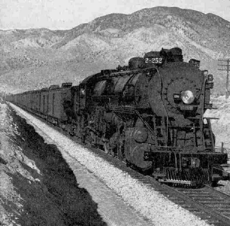 Modern Southern Pacific freight locomotive