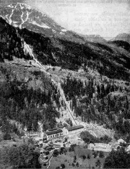 The Power-plant of the Swiss Federal Railways at Barberine