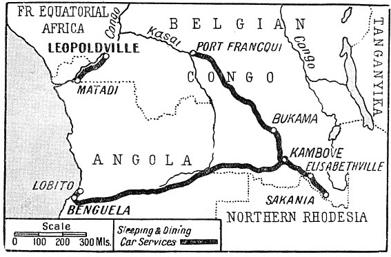 PORTUGUESE WEST AFRICA (Angola) and the Belgian Congo