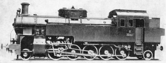 2-10-2 CZECHOSLOVAK SUPERHEATED TANK locomotive