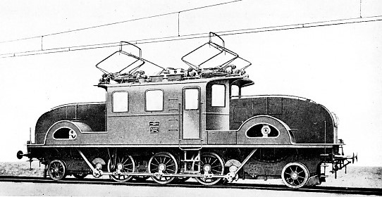 2-6-2 ELECTRIC LOCOMOTIVE USED ON THE PRUSSIAN STATE RAILWAYS