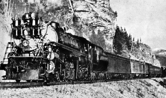 THE EMPIRE BUILDER. This express is worked by the Burlington and Great Northern Railway