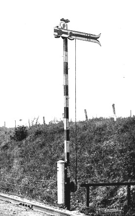 DISTANT SIGNAL ON THE DANISH STATE RAILWAY