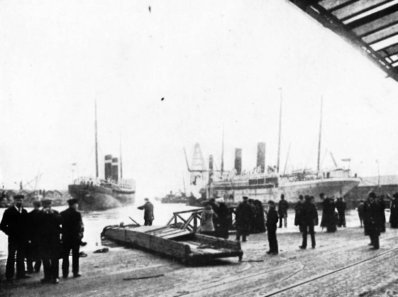 Departure of an American Liner from Southampton Docks