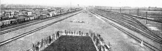 THE GREAT SOUTHERN RAILWAY SORTING SIDINGS AT FELTHAM