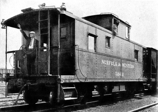 THE CABOOSE approximates to the guard’s brake