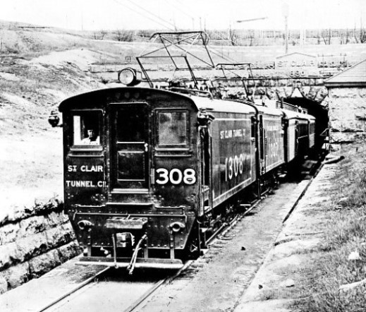 THE INTERNATIONAL LIMITED EMERGING FROM THE ST. CLAIR TUNNEL