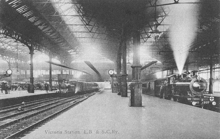 Victoria Station, London Brighton & South Coast Railway