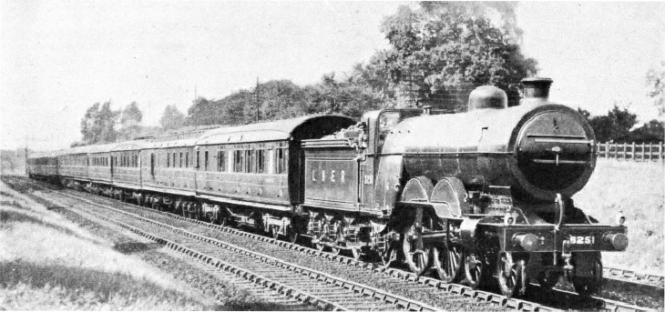"Atlantic" type engine built by H A Ivatt for the GNR