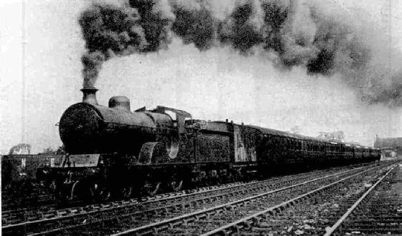 The South-bound Ports-to-Ports express leaving York