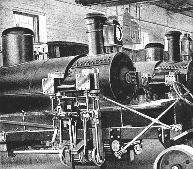 ONE ENGINE OF THE ICE LOCOMOTIVE