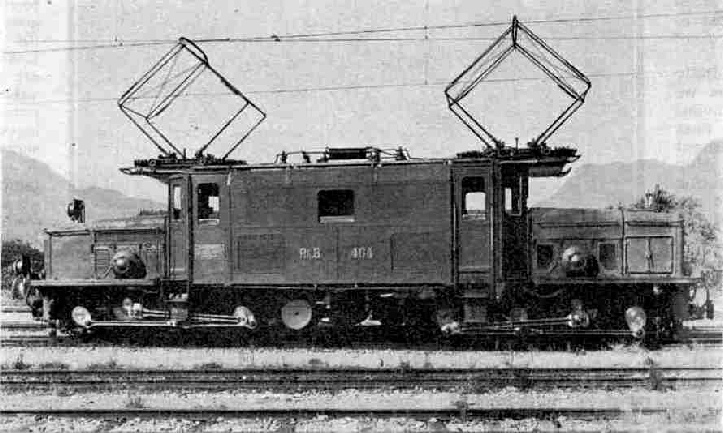 0-6-6-0 Electric locomotive, used for hauling the Engadine Express