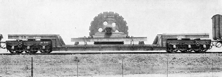 A LOADED WELL-TRUCK ON THE GREAT INDIAN PENINSULA RAILWAY