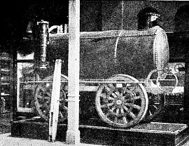 THE STOURBRIDGE LION, the first locomotive to run in the United States