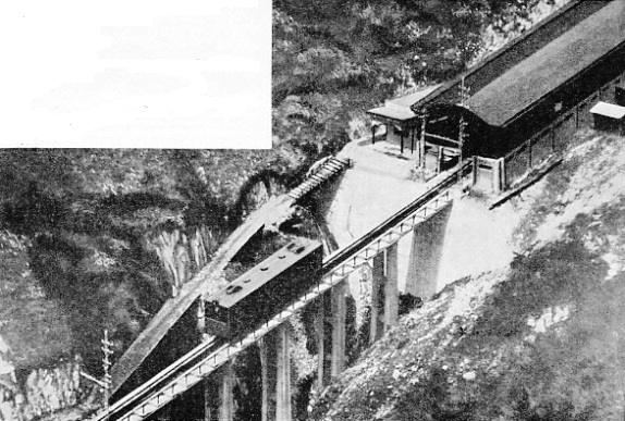 UPPER TERMINUS of Mount Rokko San Cable Railway