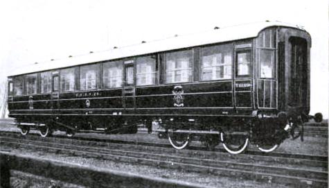 Third-class Corridor Carriage No. 24. East Coast Service