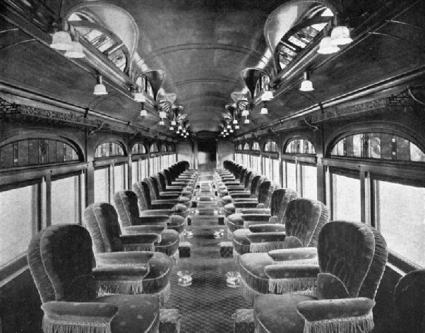 PULLMAN DRAWING-ROOM CAR ON THE “INTERNATIONAL LIMITED”