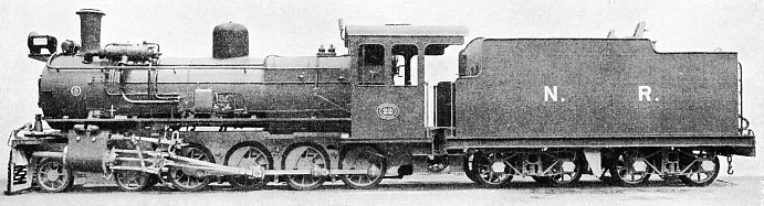 4-8-0 LOCOMOTIVE built by the North British Locomotive Co for the Nyasaland Railways