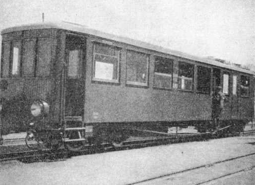 One of the Diesel-driven rail-cars owned by the State lines of Estonia