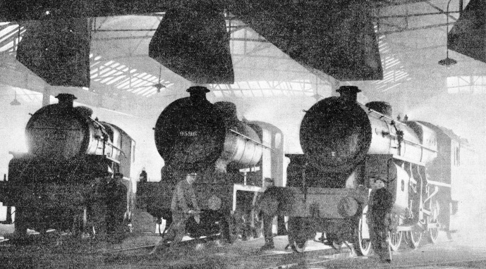 In the engine shed at Willesden