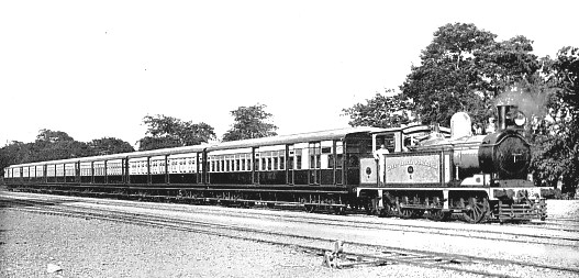 CORRIDOR TRAIN ON THE Great Indian Peninsula Railway