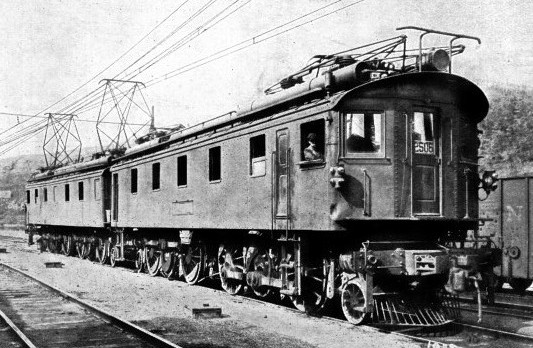 3,000-HORSE-POWER ELECTRIC LOCOMOTIVE ON THE NORFOLK AND WESTERN RAILROAD