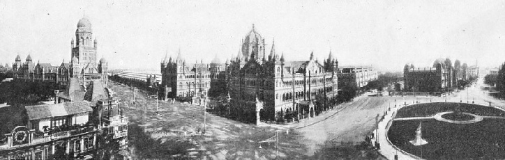 VICTORIA STATION, THE BOMBAY TERMINUS OF THE GREAT INDIAN PENINSULA RAILWAY