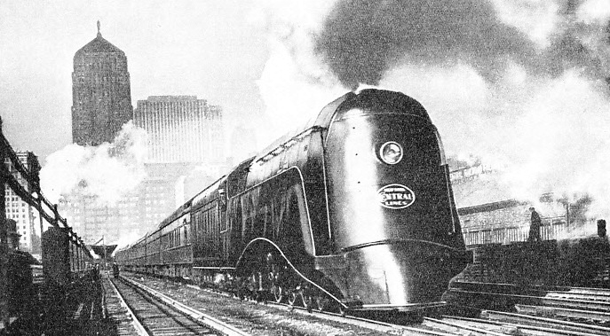 The “Commodore Vanderbilt” is one of the famous “Hudson” (4-6-4) type express locomotives of the New York Central