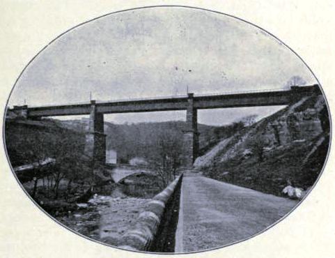 MOTTRAM VIADUCT OVER THE ETHEROW, Great Central Railway