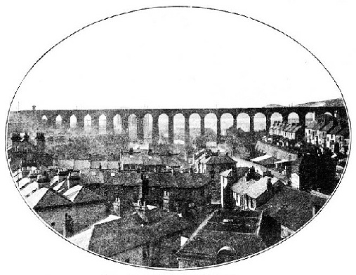 Foord Viaduct, Folkestone, South Eastern & Chatham Railway