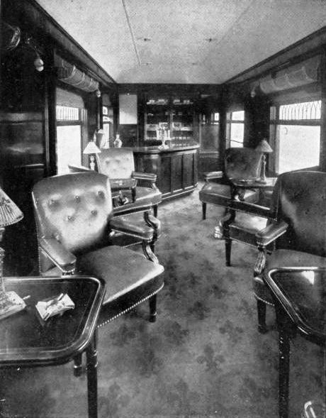 THE BUFFET CAR “GROSVENOR” ON THE “SOUTHERN BELLE”