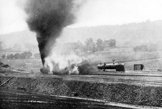 The ordinary boiler blowing up